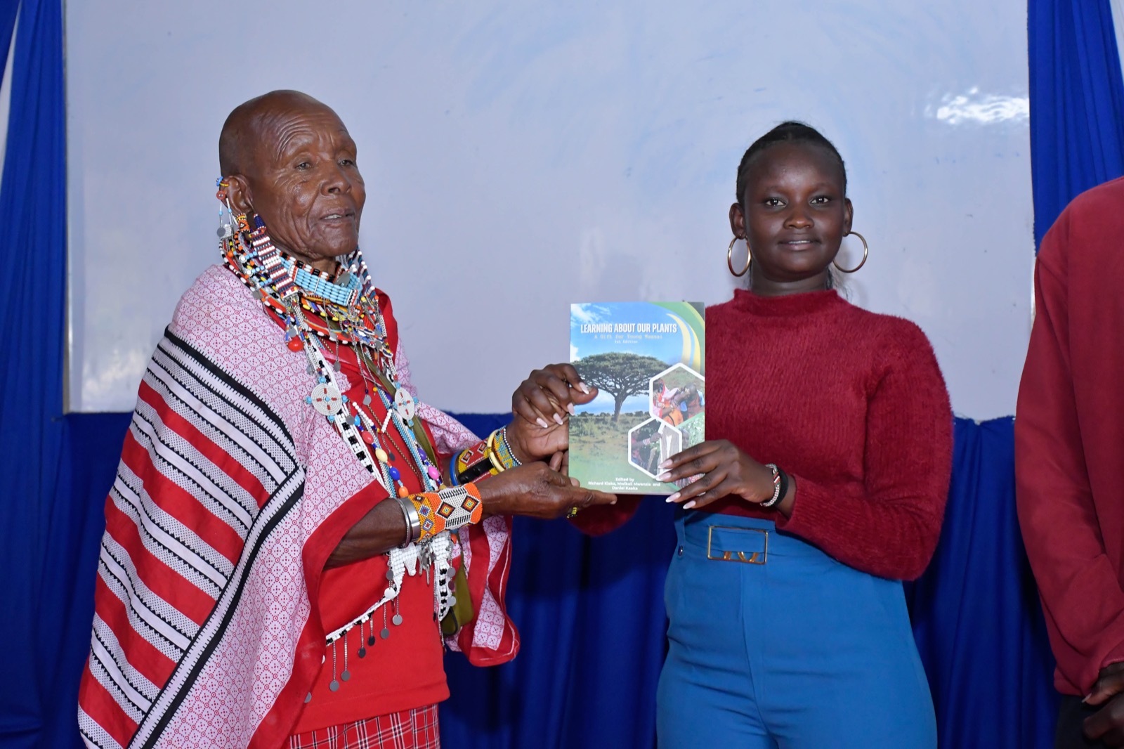 A Chance Publishers author presenting a published book